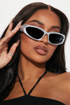 Ready To Go Sunglasses - Silver