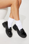 Treating You Right Loafers - Black