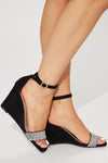 Light Up My Life Wedges - Black