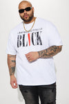 Unapologetic Short Sleeve Tee - White