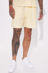 Perfect Combination Linen Shorts - Cream