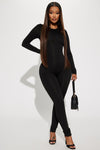 Bre Butter Snatched Jumpsuit - Black