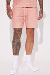 Perfect Combination Linen Shorts - Mauve