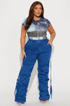 Willow Stacked Stretch Straight Leg Jeans - Dark Wash