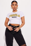 It's The Tequila Talking Tee - White