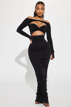 Kristal Maxi Dress - Black