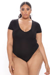 Favorite Tee Bodysuit - Black