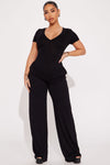 Perfect Weekend Jumpsuit - Black