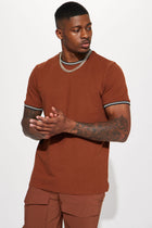 Sunday Sesh Short Sleeve Tee - Rust/combo