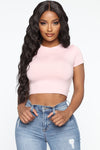 Robin Crop Top - Pink