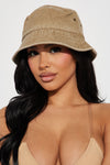 Laying Out In The Sun Bucket Hat - Khaki