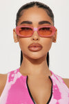 Hotter Than Hell Sunglasses - Pink