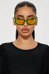 Got You Wrapped Around Sunglasses - Green