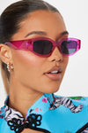 All Dolled Up Sunglasses - Pink