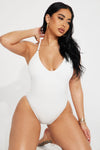 Davina 1 Piece Swimsuit  - White