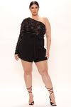 One Hit Wonder Romper - Black