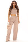 Chosen One Pant Set - Taupe