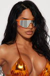 Changing The Game Sunglasses - Orange