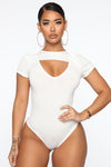 Cut Loose Bodysuit - Off White