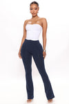 Adriana Flare Pant - Navy