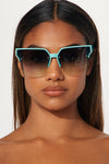 By The Cabana Sunglasses - Teal