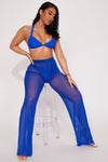 Maui Mesh Swim Cover Up Pant - Royal