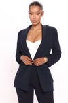 The Celine Blazer - Navy