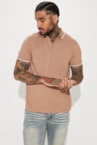 Wilson Short Sleeve Polo - Khaki