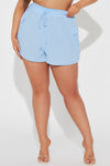 Sea Breeze Cargo Short - Light Blue