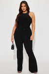 Tall Call It Even Wide Leg Dress Pants - Black