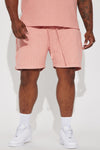 Dean Textured Short - Mauve