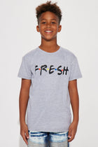 Mini So Fresh Short Sleeve Tee - Grey