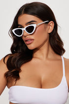 Embrace Me Sunglasses - White