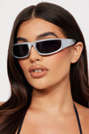 Galaxy Dreams Sunglasses - Silver