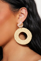 Bali Bae Earrings - Natural/Combo