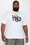 Drip King Short Sleeve Tee - White