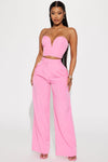 In Power Pant Set - Pink