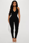 Taytum Snatched Jumpsuit - Black