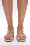 Vacay Escape Flat Sandal - Nude