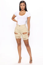 Gone Fishing Shorts - Khaki