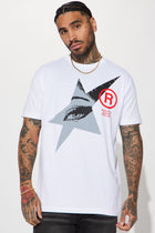 Real Eyes Lie Short Sleeve Tee - White