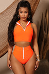 Water Sports II Tank Bikini - Neon Orange