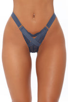 Perfect Ex Lace 3 Pack Thong Panties - Blue/combo