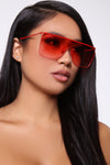 Fuel To The Fire Sunglasses - Red