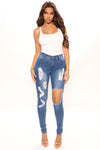 Tall Teenage Fever Jeans - Medium Blue Wash