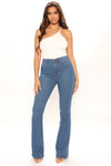 Tall Deep In My Soul Flare Jeans - Medium Blue Wash