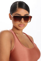 Undercover Sunglasses - Gold/Brown