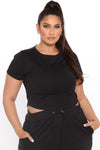 Robin Crop Top - Black