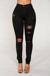 Hannah Skinny Jeans - Black