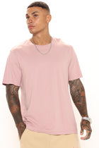 Essential Crew Tee - Mauve